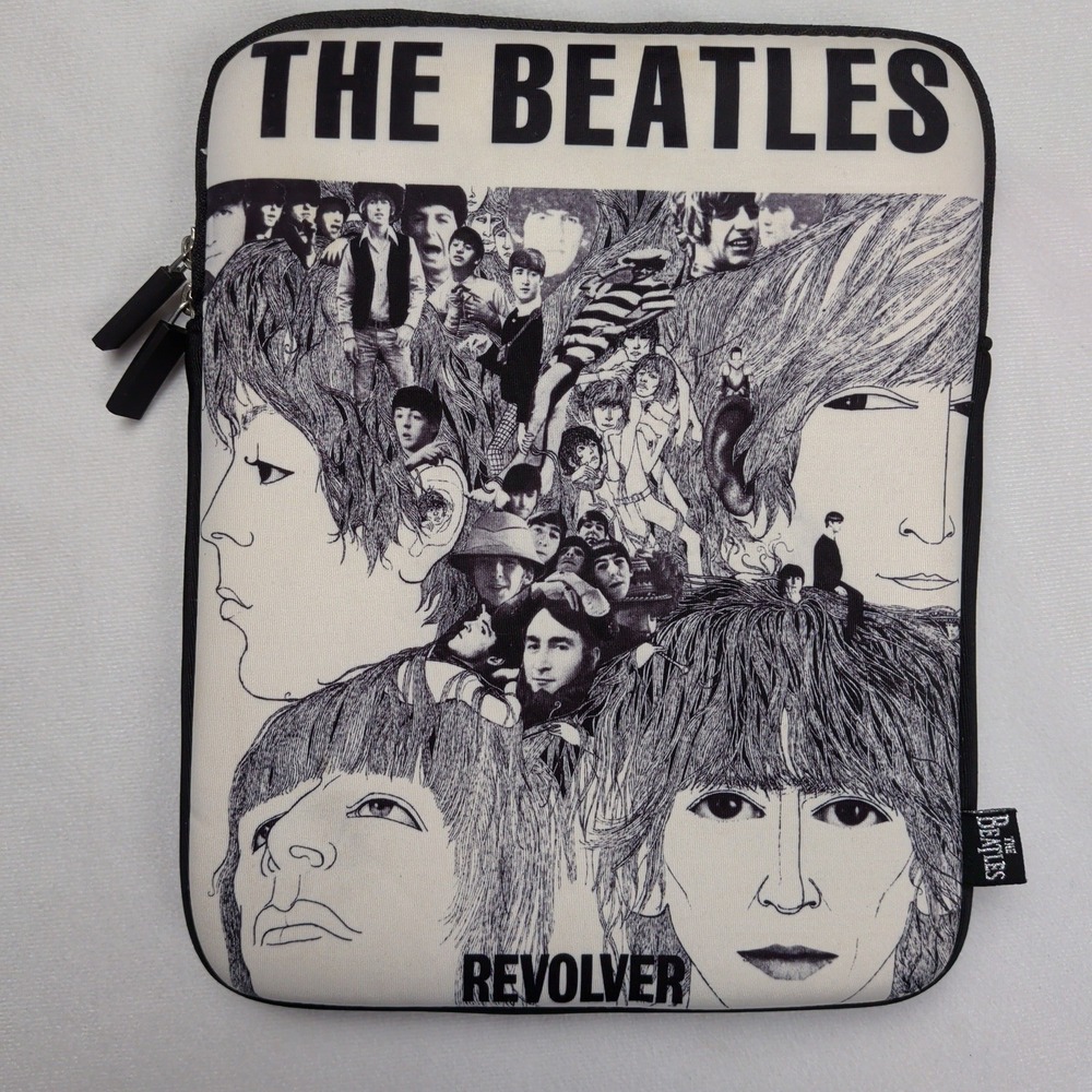 Loungefly The Beatles Revolver Album Art Tablet Sleeve Case Retro Pop Art